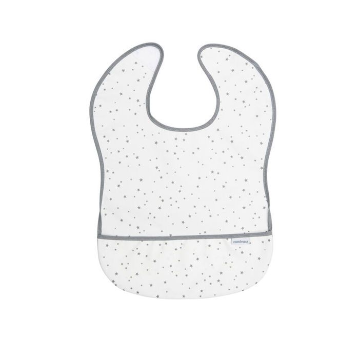 Bavoir carré Pvc Gris Star Cambrass