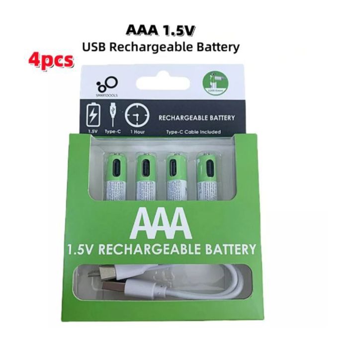 Batterie AAA lithium-ion : puissance et longue durée garanties
