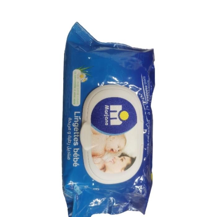 LINGETTES BEBE PH NEUTRE 64 UNITES MARJANE