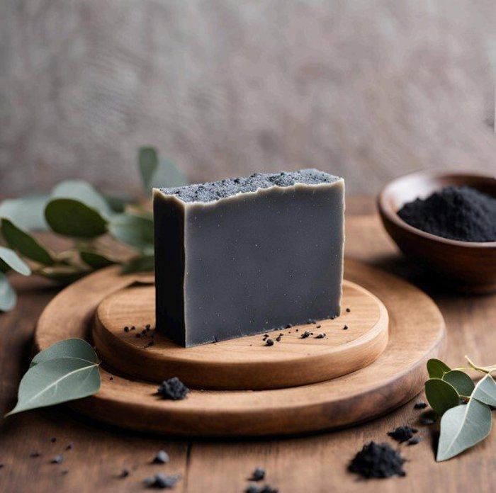 savon naturelau charbon actif