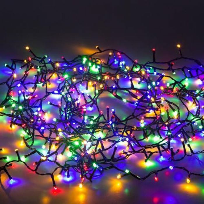 Guirlande lumineuse - LED - 10M - Multicolore - 100 LED - Économie d'énergie