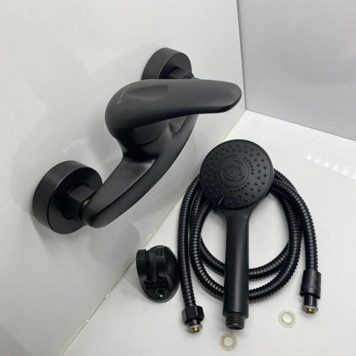 Robinet Mitigeur Douche Noir matte