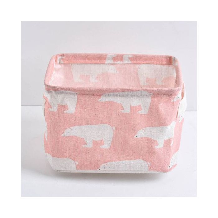 Panier de Rangement - Multicolore - Pliable - Matériaux durables - Pour cosmétiques, jouets, sous-vêtements
