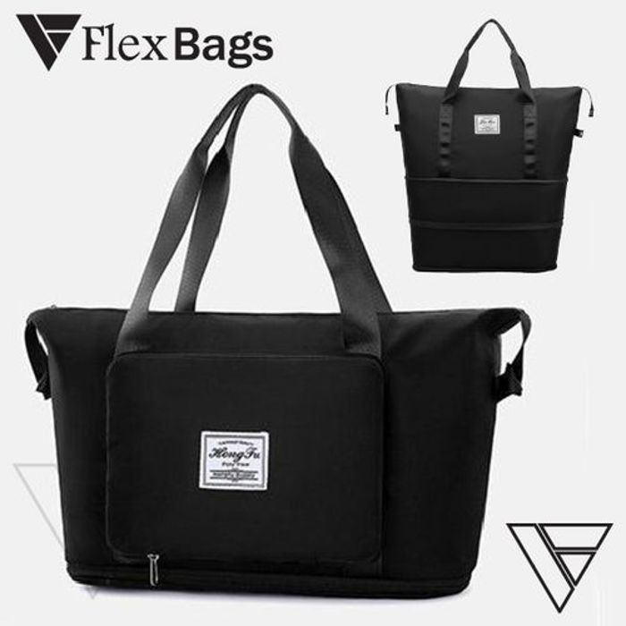 Sac de voyage étanche - GENERIC - Portable multifonction - Grande capacité - Compartiments zippés - Noir
