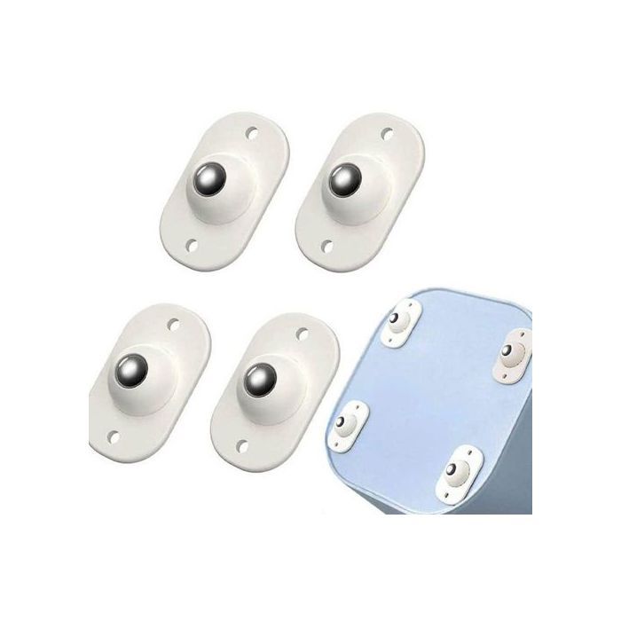 Roulettes Pivotantes Auto-Adhésives