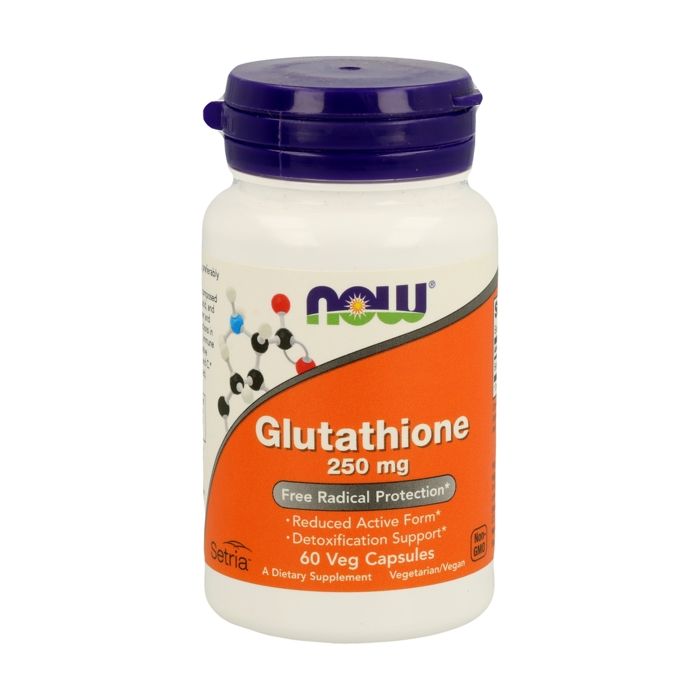 Glutathion 250mg 60 caps Standard Now Foods Acides Amines - BCAA