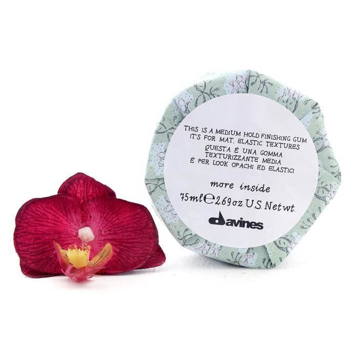 Gomme Texturisante - Davines - More Inside - 75ml - Effet Mat - Fixation Souple