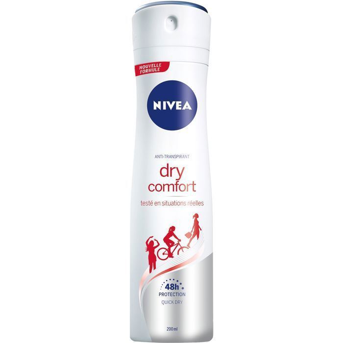 Nivea Déodorant Femme Dry Comfort Spray 200 ml