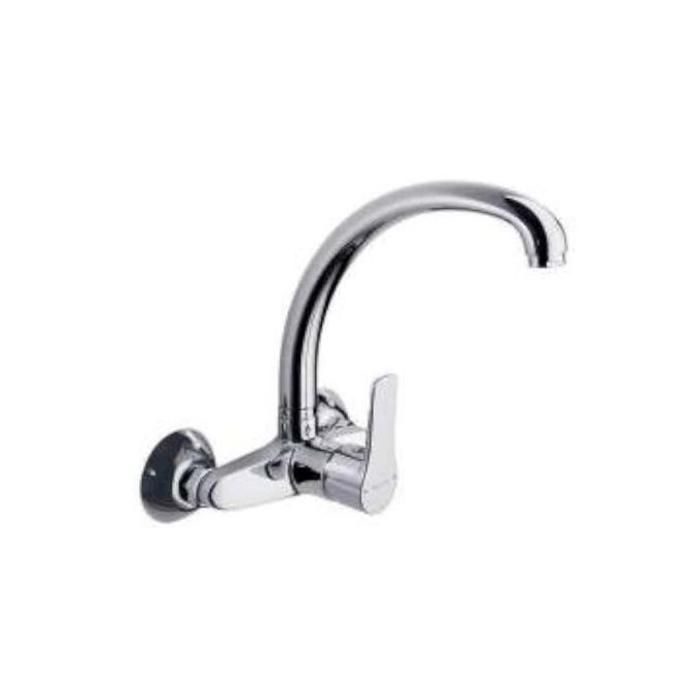 Robinet mitigeur de cuisine chromé brillant elegante