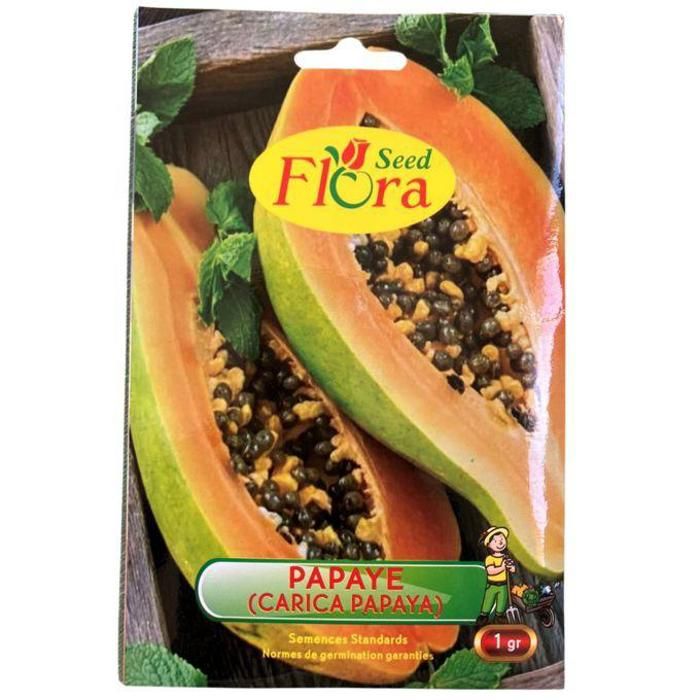 Flora graines de fruit de Papaye 1g