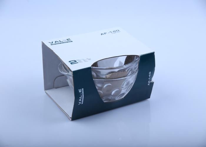 Lot de 2 bols en verre - 530 ml - AF-140(D1)