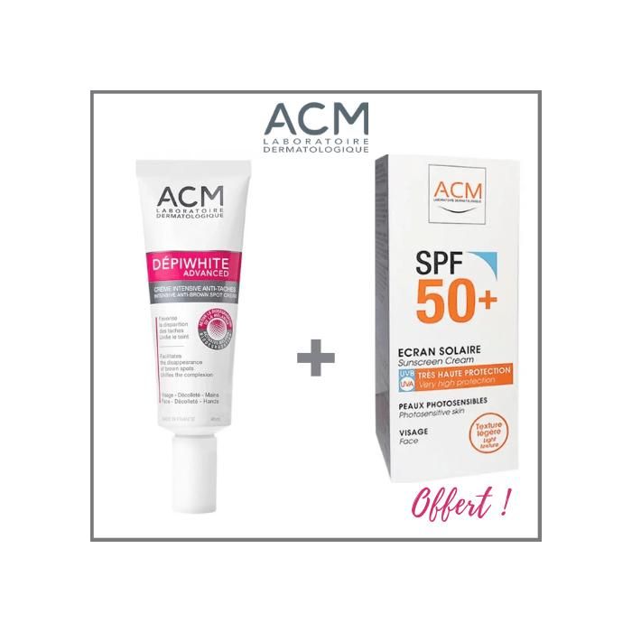 ACM Depiwhite Advanced Creme + Ecran pack