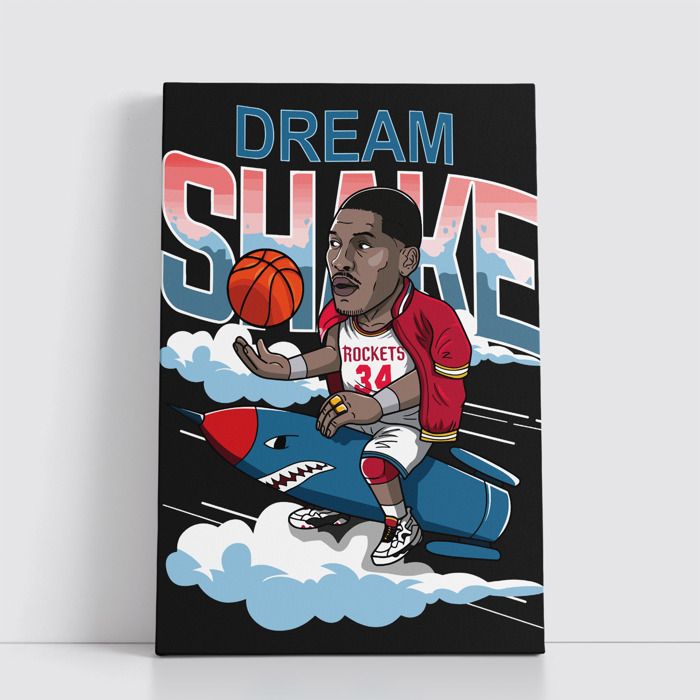Tableau NBA sur Toile – Affiche Murale 25x40 cm avec Équipes et Joueurs Légendaires du Basket 243