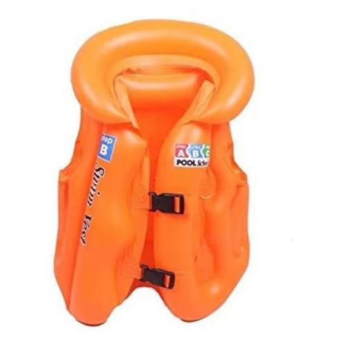 Gilet de sauvetage gonflable - MARQUE - Enfants 3-14 ans - Flottabilité PVC - Sécurité - Confort