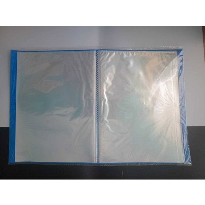 Portfolio Bleu – 100 vues, 50 pochettes