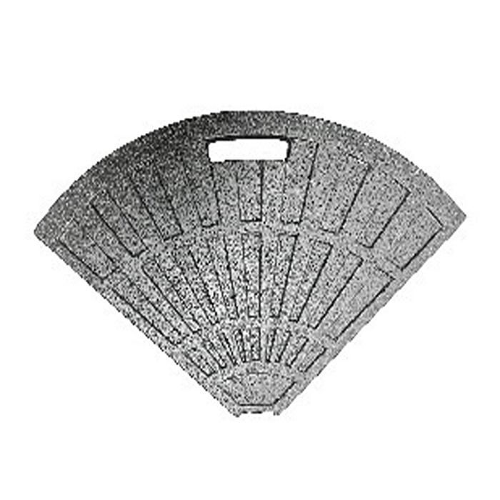 Pieds de Parasol - MARQUE Inconnue - 45x45x4cm - PP et Ciment - Résistants aux intempéries - Base solide
