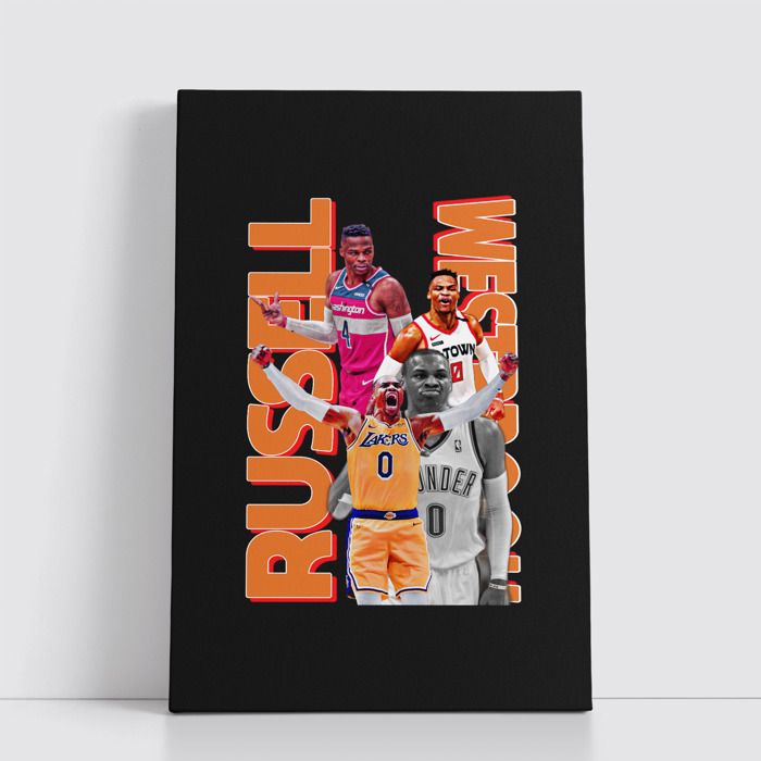 Tableau NBA sur Toile – Affiche Murale 25x40 cm avec Équipes et Joueurs Légendaires du Basket 221