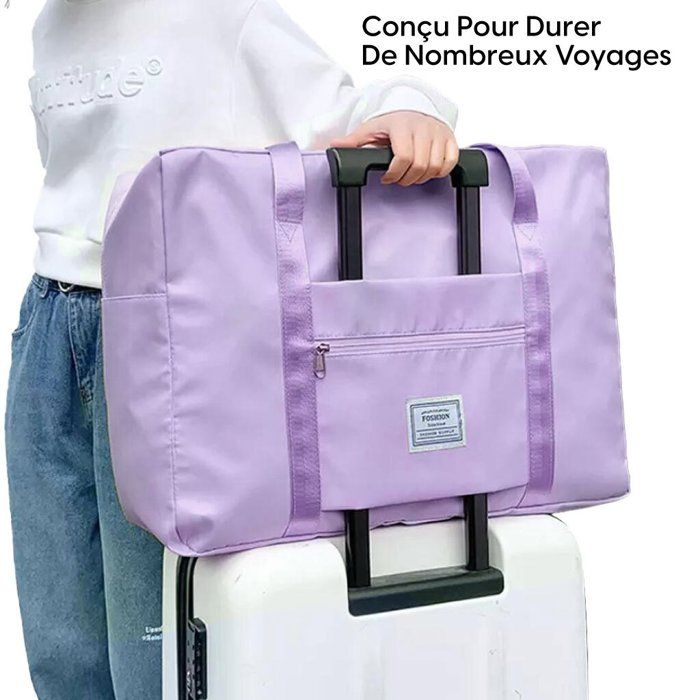 Sac de Voyage - Noname - Grande Capacité - Étanche - Bandoulière - Violet
