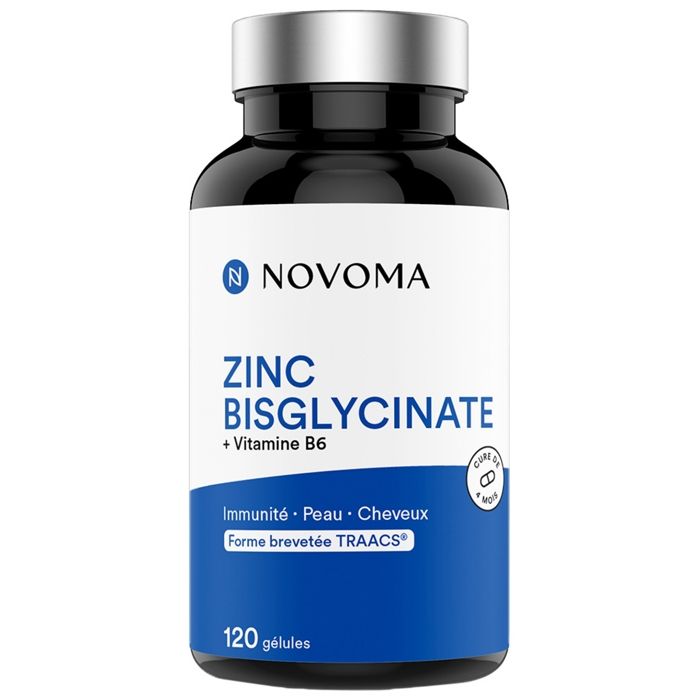 Novoma - Zinc Bisglycinate - 120 Gélules