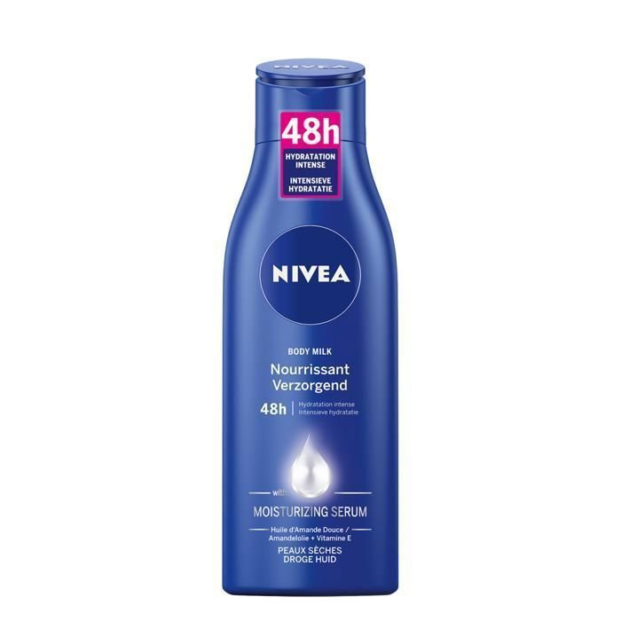 Crème Nourrissant - NIVEA - Lait Crème Nourrissant - 250ml - Hydratation 48h - Peaux sèches