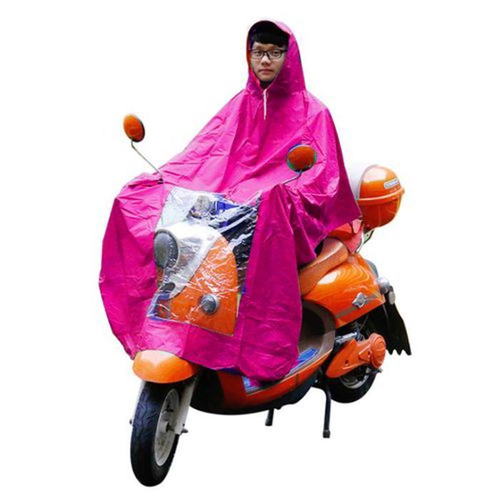 manteau de pluie Imperméable de mobilité bâche moto Rose
