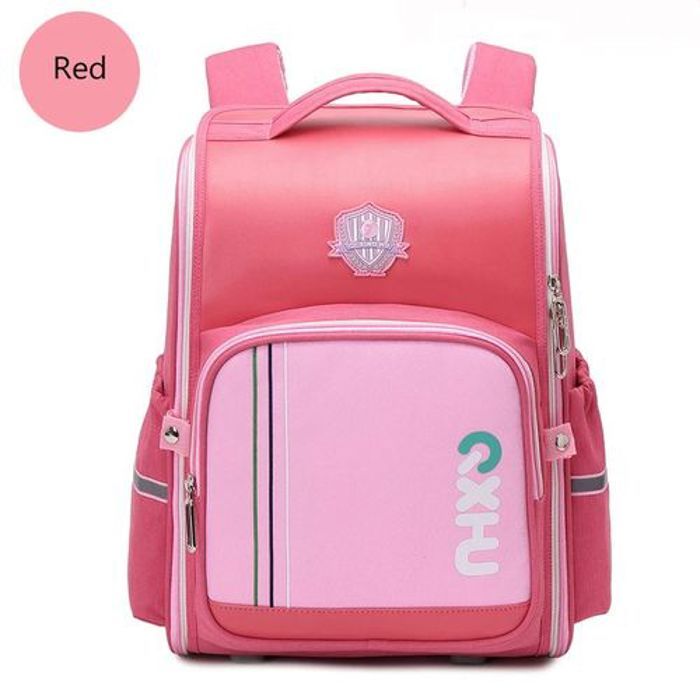 Cartable scolaire d'enfants, Sac à dos Solide d'école Rose