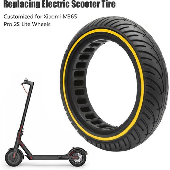 Pneu Plein de Trottinette Electrique compatibles 8,5"avec Xiaomi M365