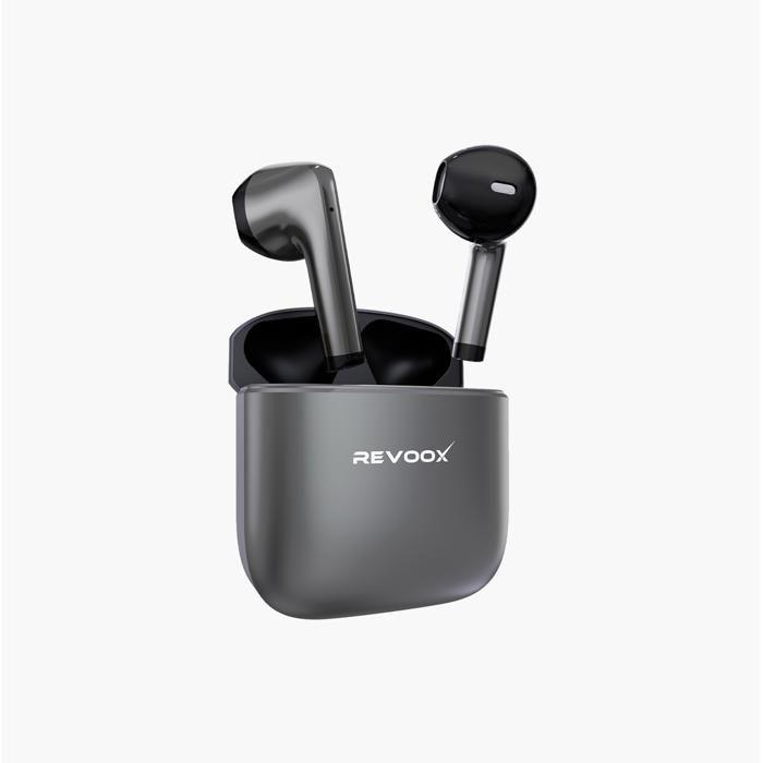Écouteurs Bluetooth - REVOOX - RBE-P08 - Noir - V5.3 - Autonomie 3,5-4h
