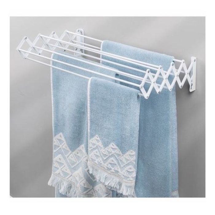 Étendoir à vêtements pliant - Noname - 70cm×5 - Métal - Robuste - Pliable