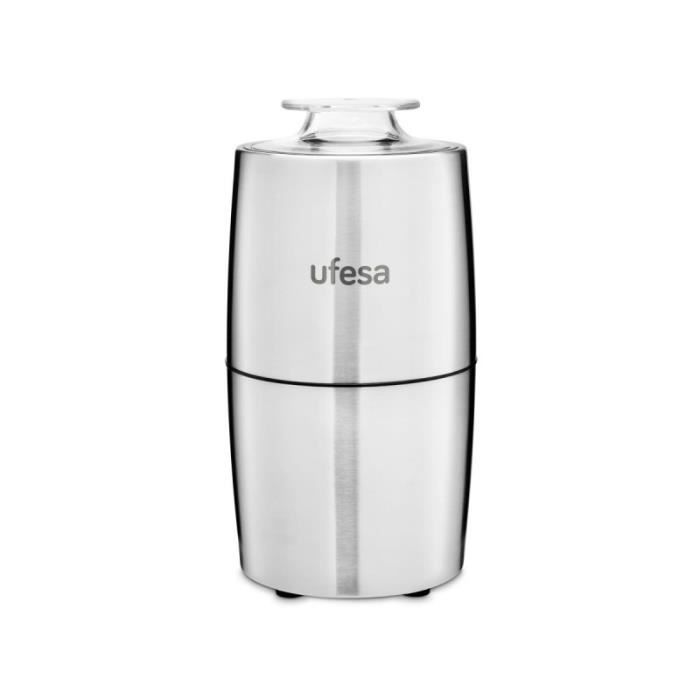 Moulin à Café - Ufesa - MC0470 - 70gr de Capacité - 200W de Puissance - Acier Inoxydable