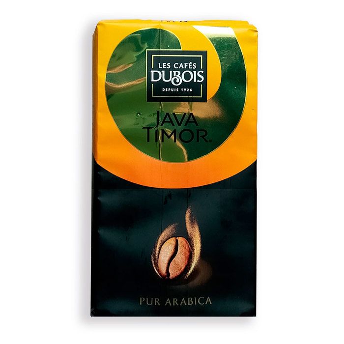 Les Cafés Dubois - JAVA TIMOR PUR ARABICA 200G sous vide
