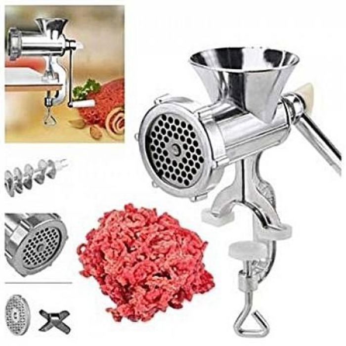 Hachoir à Viande Manuel en ALUMINIUM