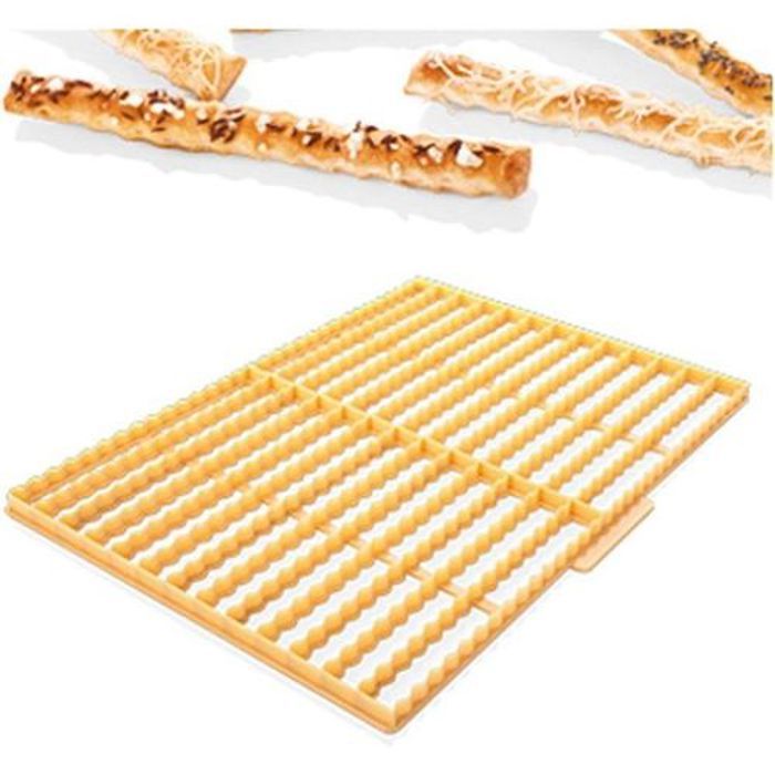 Coupe-Biscuits - GENERIC - Plastique Blanc - 26 Bâtonnets - Sans BPA - Adapté Fours Traditionnels