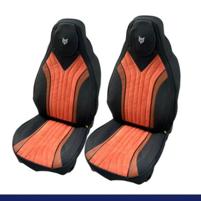 Housses de voiture - AUTRE - Caldos Lux 1253 - Cuir noir - Confort optimal - Compatible airbag