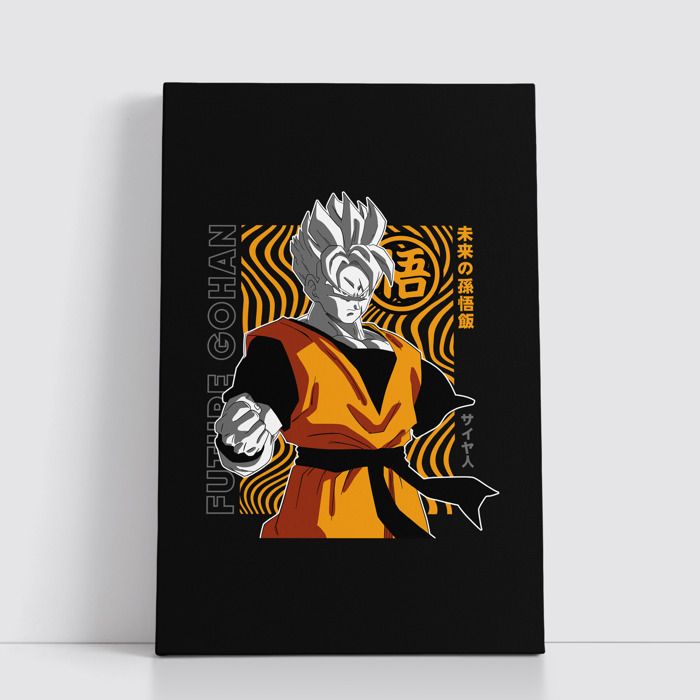 Tableau Manga Japonais sur Toile – Affiche Murale Anime 25x40 cm pour Déco Otaku 158