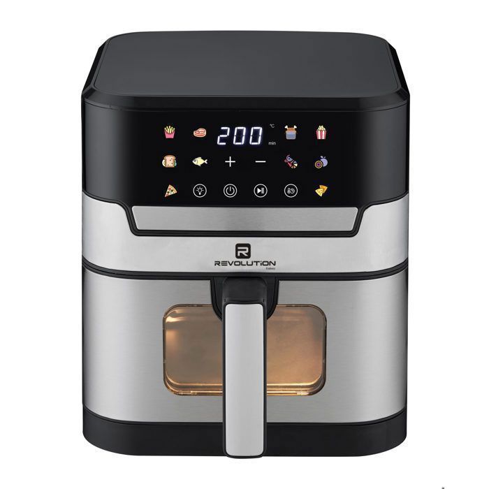 Friteuse sans Huile - REVOLUTION - R-AF04 - 8L - 1800W - Programmateur 60 mins