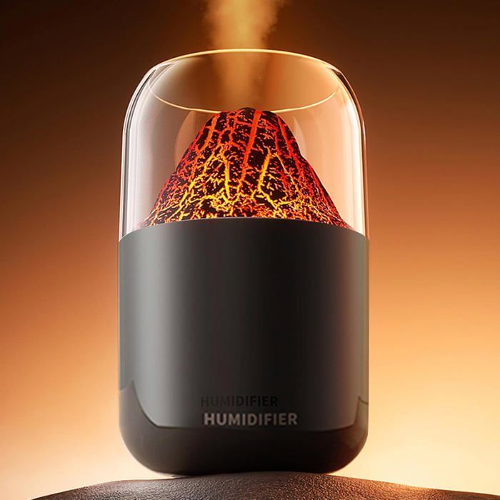 Humidificateur portable - Non spécifié - Volcanique - 300ml - USB - Silencieux