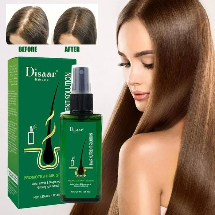 Spray de croissance cheveux - Disaar - Anti-chute - 125 ml - Pour tous types de cheveux - Adultes