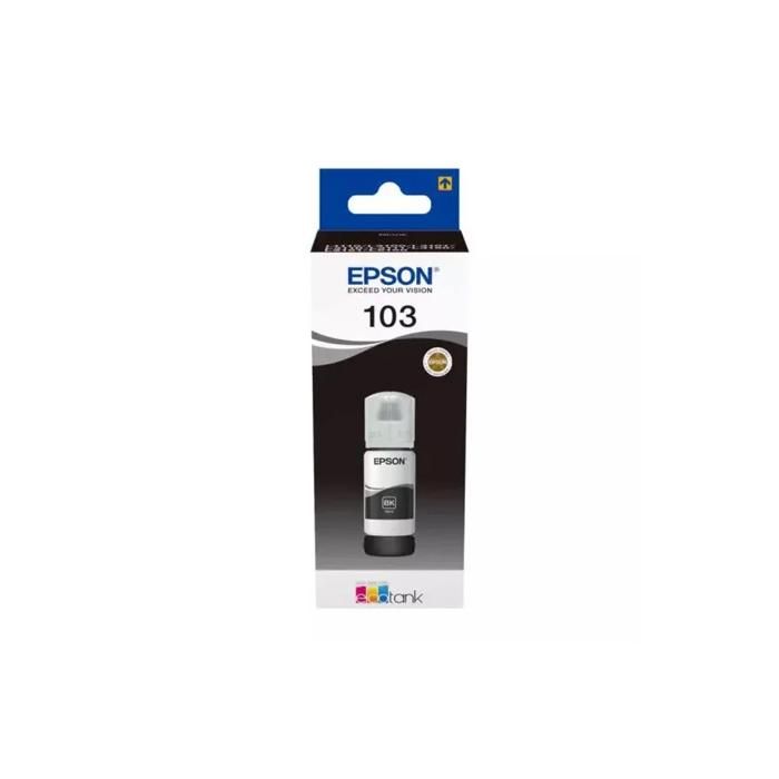 Bouteille d'encre EcoTank 103 noir d'origine (C13T00S14A)