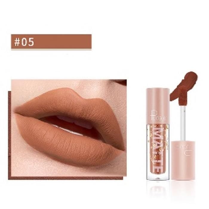 PUDAIER Matte Lasting Lip Gloss 05 EAT THE EARTH - 3.5g