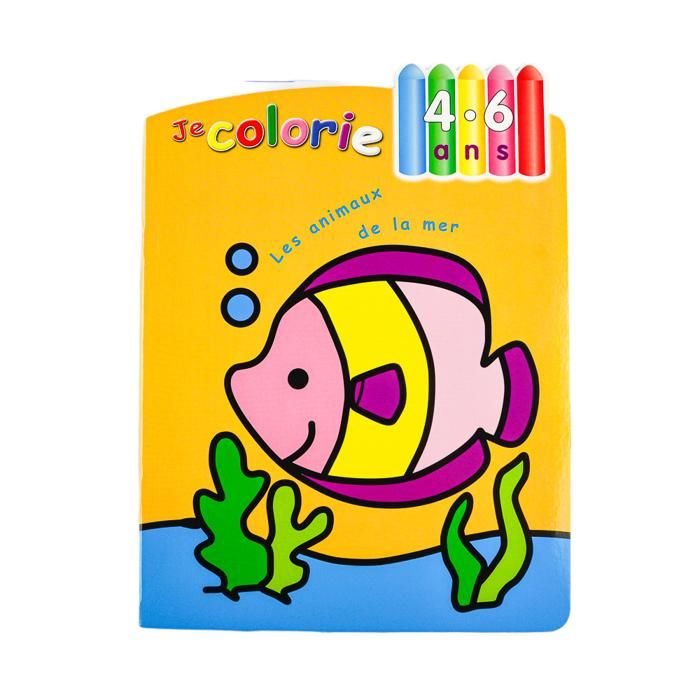 PACK JE COLORIE + CRAYON