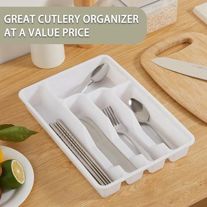 Organisateur de Couverts en Plastique ,pour fourchette et cuillère