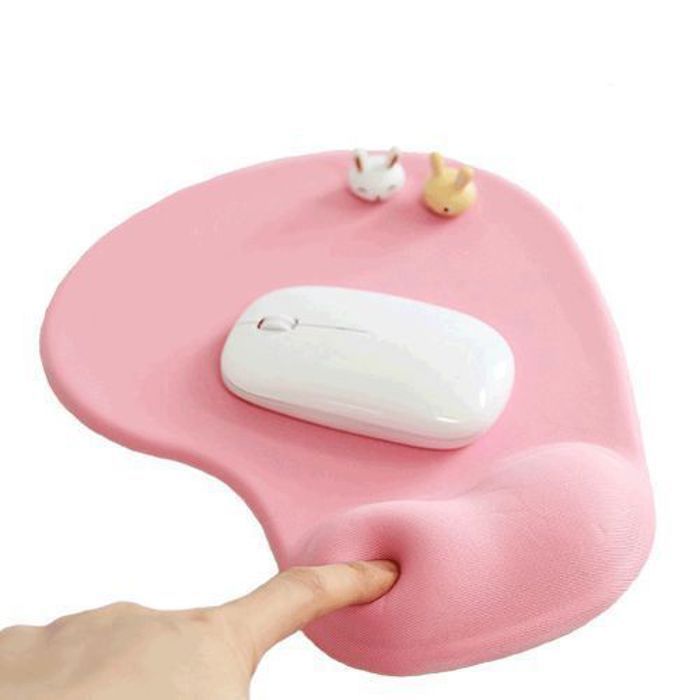 Tapis de Souris  Mouse Pad Ergonomique en Mousse à Mémoire Multi-Couleur