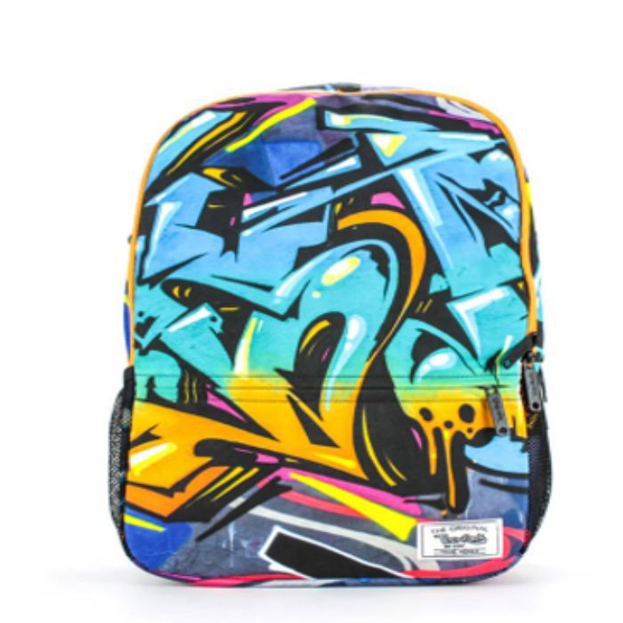 Sac à Dos - TEENPACK - Graffiti Style - Multicolore - 42x29x16 cm - Mixte