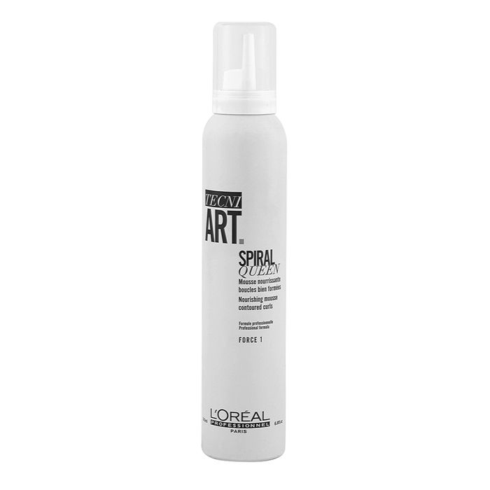 Mousse nourrissante pour boucles profilées.