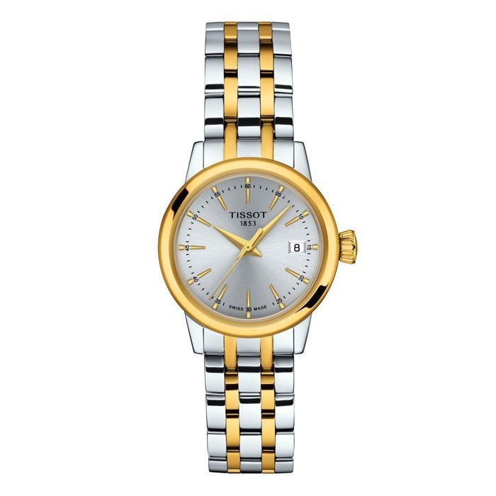 Montre - TISSOT - Classic Dream Lady - 28mm - Quartz - Argenté/Doré