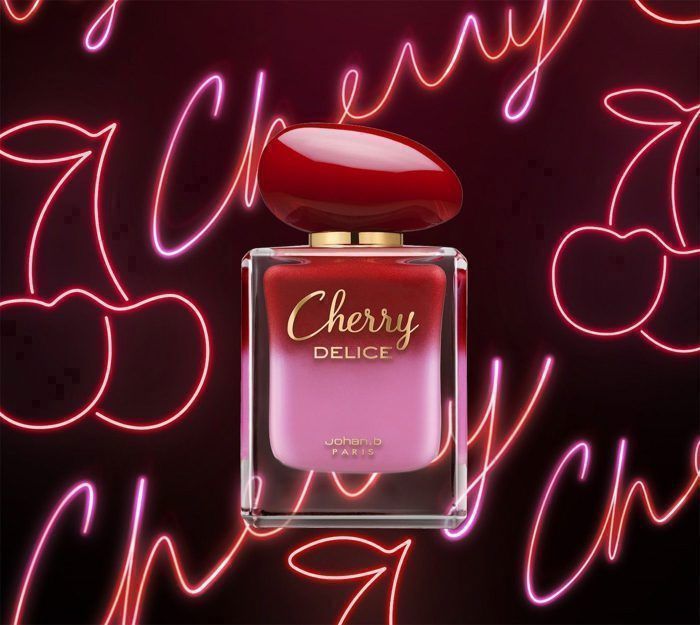 Parfum - JOHAN.B - Cherry Delice - Eau de parfum 80ml - Floral fruité - Élégance féminine
