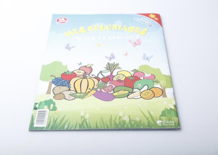 LIVRE COLORIAGE COLLECTION FRUIT & LEGUMES
