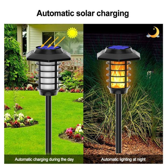 Lampe solaire extérieure imperméable