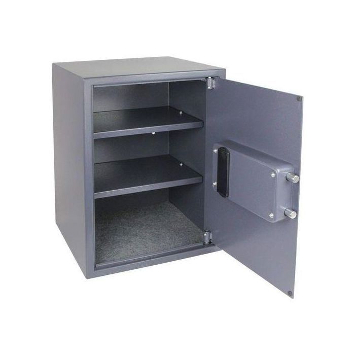 Coffre-fort à poser - Non spécifié - 500 x 350 x 310 mm - Serrure électronique - Protection anti-feu - Métal